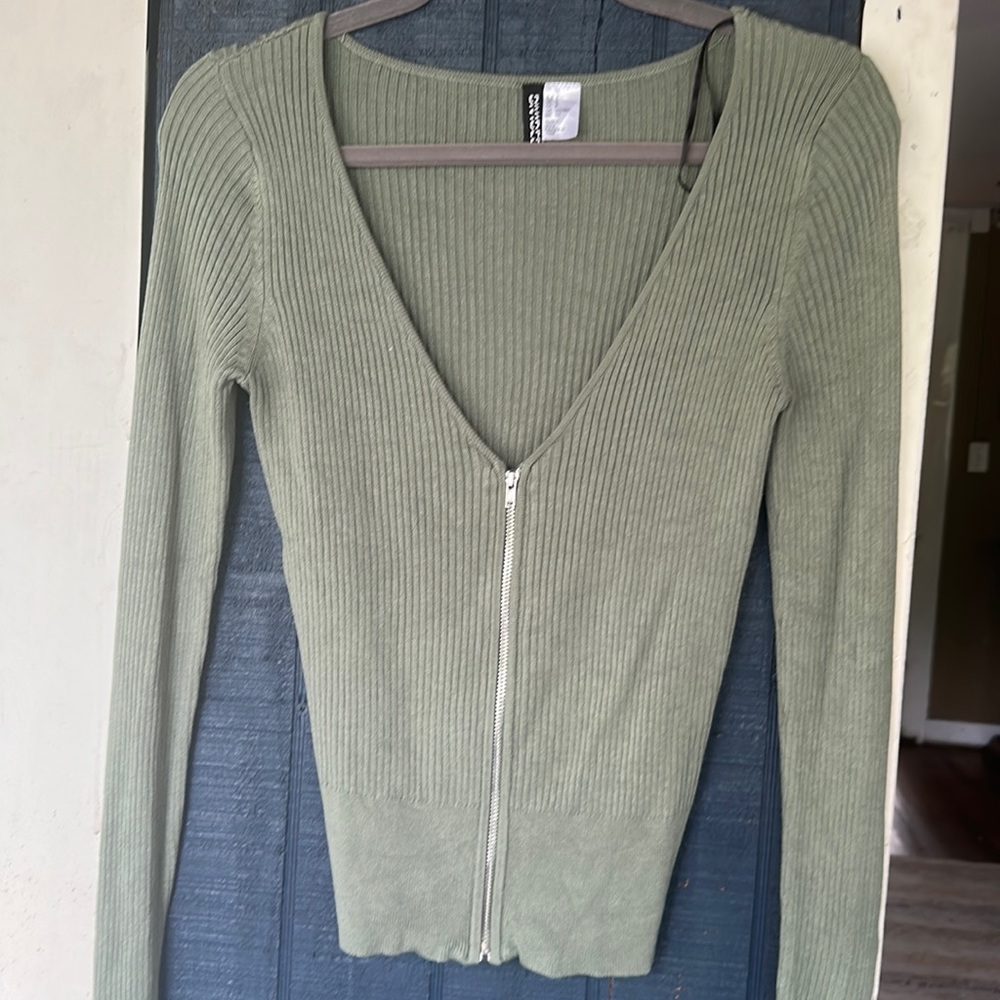 Zip Up Sweater